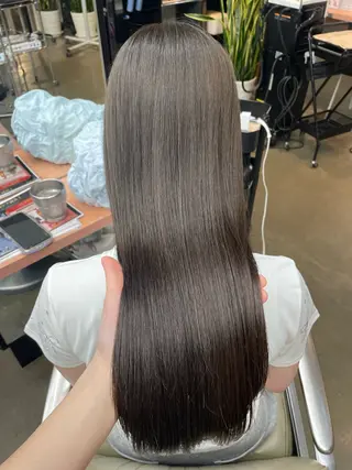 ロング 🍑まき/カット /髪質改善カラー🍑のヘアスタイル