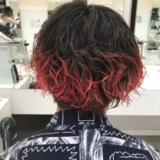 ショート カラー メンズ ケンジアネッタ Men'sのヘアスタイル