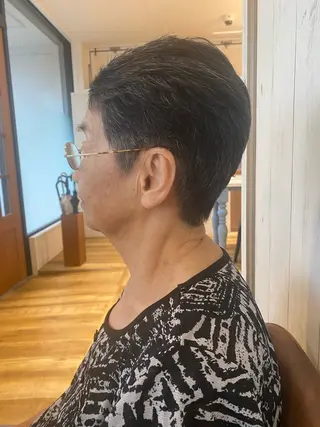 ショート ase.糸島店所属・UEDA AYAのヘアスタイル