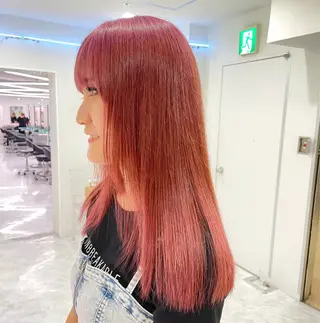 セミロング カラー 渋谷/透明感カラー /半個室/こうめいのヘアスタイル