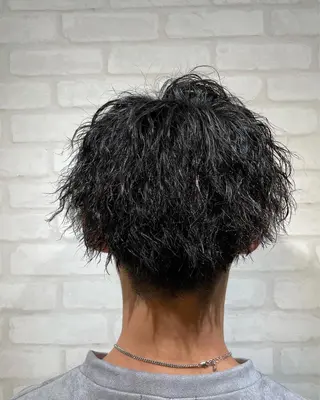 ミディアム パーマ メンズ 🌞谷川 幸也🌞のヘアスタイル