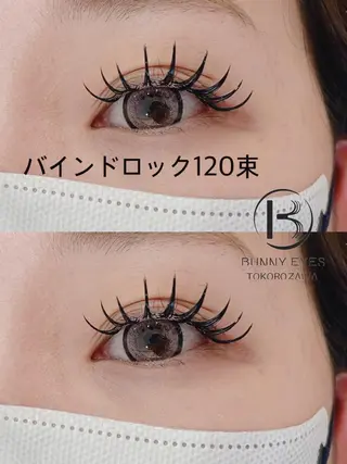 マツエク・マツパ Bunnyeyes TOKOROZAWAのマツエク・マツパデザイン