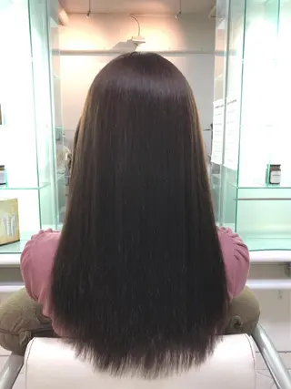 ロング カラー 保住 亮太のヘアスタイル