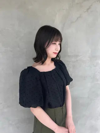 ショート 切りっぱなしボブ 👩🏼ミニボブのヘアスタイル