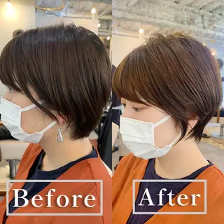 ショート 🍋似合わせ✖️ ｼｮｰﾄﾍｱ🍋早田のヘアスタイル