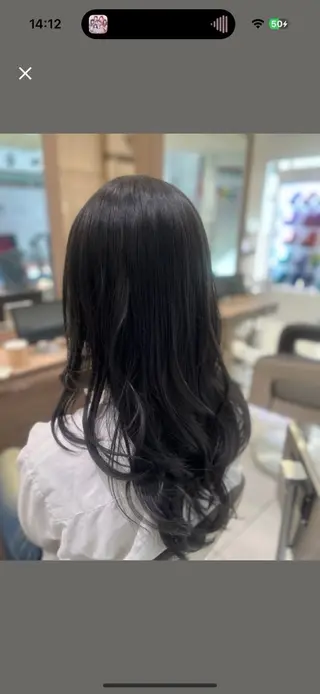 ロング カラー 🦊ᩚ髪質改善カラー 🦊ᩚ木幡のヘアスタイル