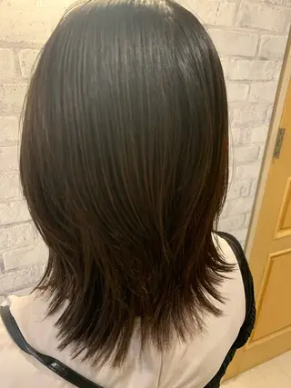 ミディアム newiネウィ _naoのヘアスタイル