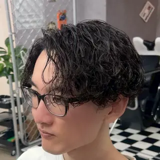 パーマ メンズ ✂️パーマ職人✂️ 相模大野/カラー◎のヘアスタイル