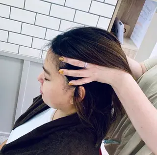 ミディアム ZIPANGU   押上店所属・透明感🫧艶カラー 💎Sayakaのヘアスタイル