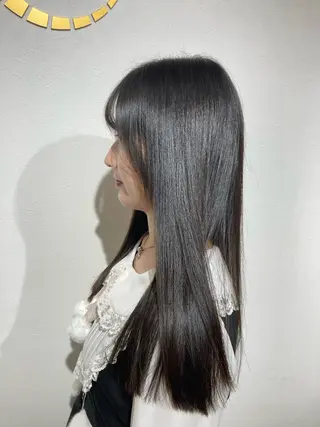 ロング HUES（ヒューズ）所属・無料カットモデル✂️ 城下竜二のヘアスタイル