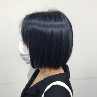 ミディアム カラー 【暖色カラー特化】 中山由梨のヘアスタイル