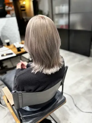 カラー オリタ ルカのヘアスタイル