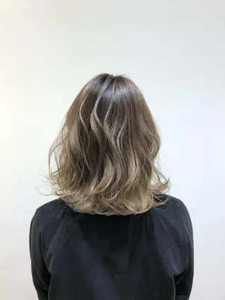 セミロング カラー 【店長】大根 亮太のヘアスタイル