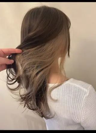 カラー FOF所属・平島 朱莉のヘアスタイル