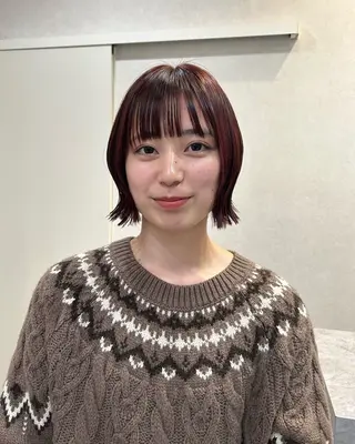 ショート 山元 くるみのヘアスタイル