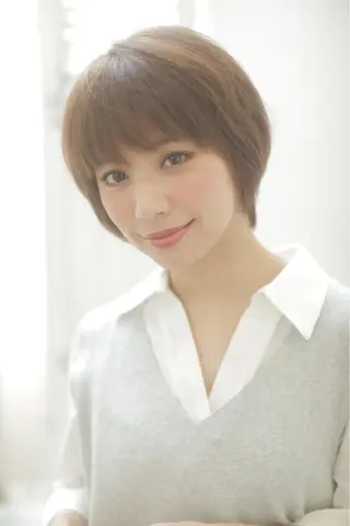 ショート カラー パーマ エイト ウメダのヘアスタイル