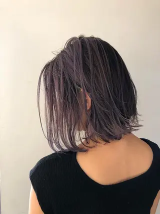 ショート カラー ブリーチカラー🌈 石垣翔太のヘアスタイル