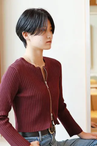 ショート 中西 優吾のヘアスタイル
