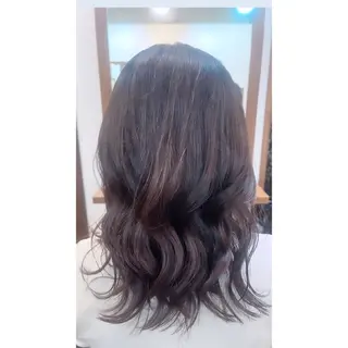 ミディアム 🤍透明感つやモテ 🤍池袋╱KARINのヘアスタイル
