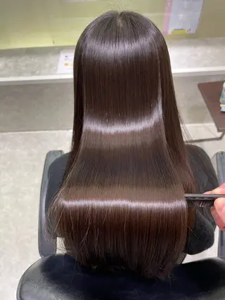 セミロング Lee尼崎所属・Lee尼崎／縮毛矯正 土肥凌輔のヘアスタイル