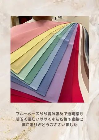 パーソナルカラー診断 自由が丘💐ブルームのその他イメージ