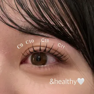 マツエク・マツパ 内田 心のマツエク・マツパデザイン