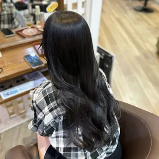 ロング 🎀ハイトーン/ 艶カラー/夕月🎀のヘアスタイル