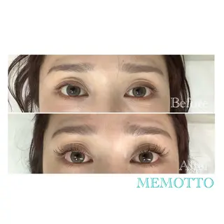 マツエク・マツパ MEMOTTO CHIHIROのマツエク・マツパデザイン