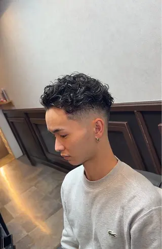 ショート メンズ Smail Hair 大森店所属・安立 玲於のヘアスタイル