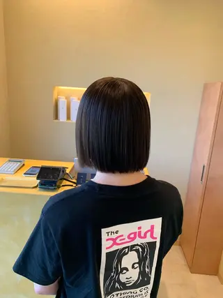 ミディアム カラー 北村 隼規のヘアスタイル
