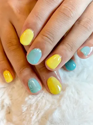 ネイル Lelole 🫧マグネット🫧のネイルデザイン