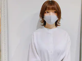 ミディアム タカハシ ハヤトのヘアスタイル