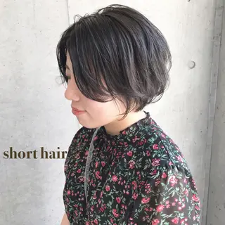 ショート カラー 似合わせ提案サラ艶♡ 彩華のヘアスタイル