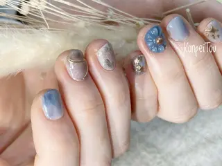 ネイル おうちのネイルサロン konpeiTou〜こんぺいとう〜所属・おうちのネイルサロン KonpeiTouのネイルデザイン