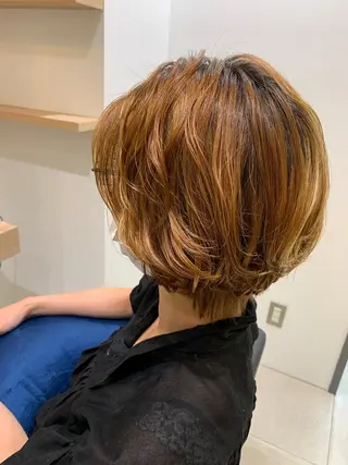 ショート パーマ 大姶良 友輝の眉毛・アイブロウイメージ