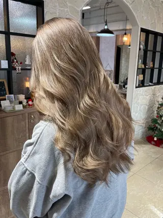 ロング 髪質改善カラー🫧 横浜/liberteのヘアスタイル