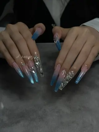ネイル if Hair＆Nail Salon所属・IKA /海外ネイル /個性派/ワンホンのネイルデザイン