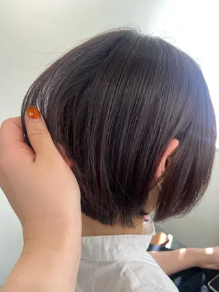 ショート カラー 🪽似合わせカラー RENA.🪽🩶のヘアスタイル