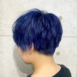 ショート カラー いろあそび 八王子所属・きぃちゃん/八王子 /ハイトーンカラーのヘアスタイル