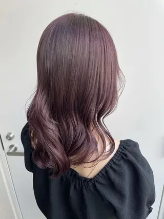 セミロング カラー まつげ兼任しもさこ 🌟レイヤー得意のヘアスタイル