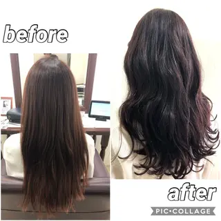 ロング カラー 🫧髪質改善×艶髪 🫧根本泰成🫧のヘアスタイル