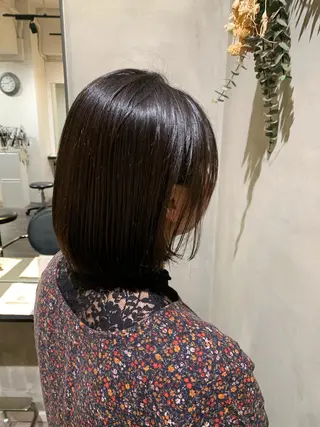 ミディアム GO TODAY  SHAIR SALON 梅田NU茶屋町店所属・田中成美/レイヤー カット/透明感カラーのヘアスタイル