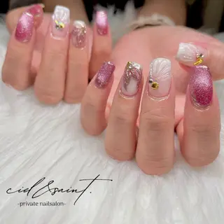 ネイル nail salon ciel&saintのネイルデザイン