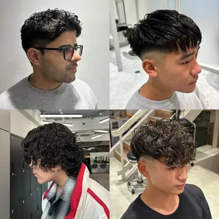 ショート カラー パーマ メンズ オシャレスタイル特化 / ryo🐉のヘアスタイル