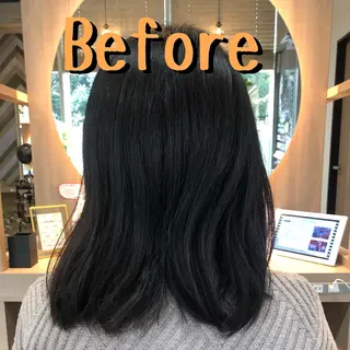 セミロング 美髪✨髪質改善特化 🦩対馬🦩のヘアスタイル