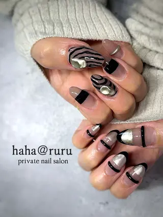 ネイル haha@ ruruのネイルデザイン