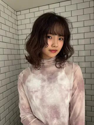 ミディアム ブリーチ特化/ 渋谷/TAIKIのヘアスタイル