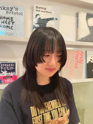 ミディアム 塚田 銀太のヘアスタイル