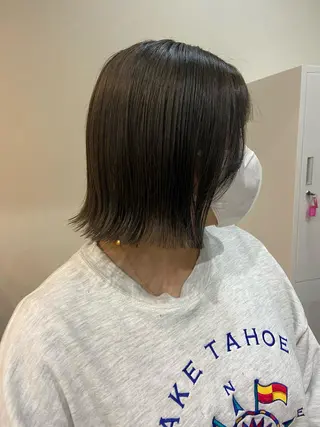 ショート ボブ/透明感カラー 🧸YUI❤️のヘアスタイル