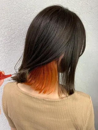 ミディアム someya 🥀のヘアスタイル